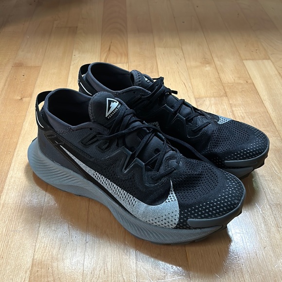 Nike Shoes - Nike Women’s Pegasus Trail 2 trail running shoe in Black/Spruce Aura/Grey